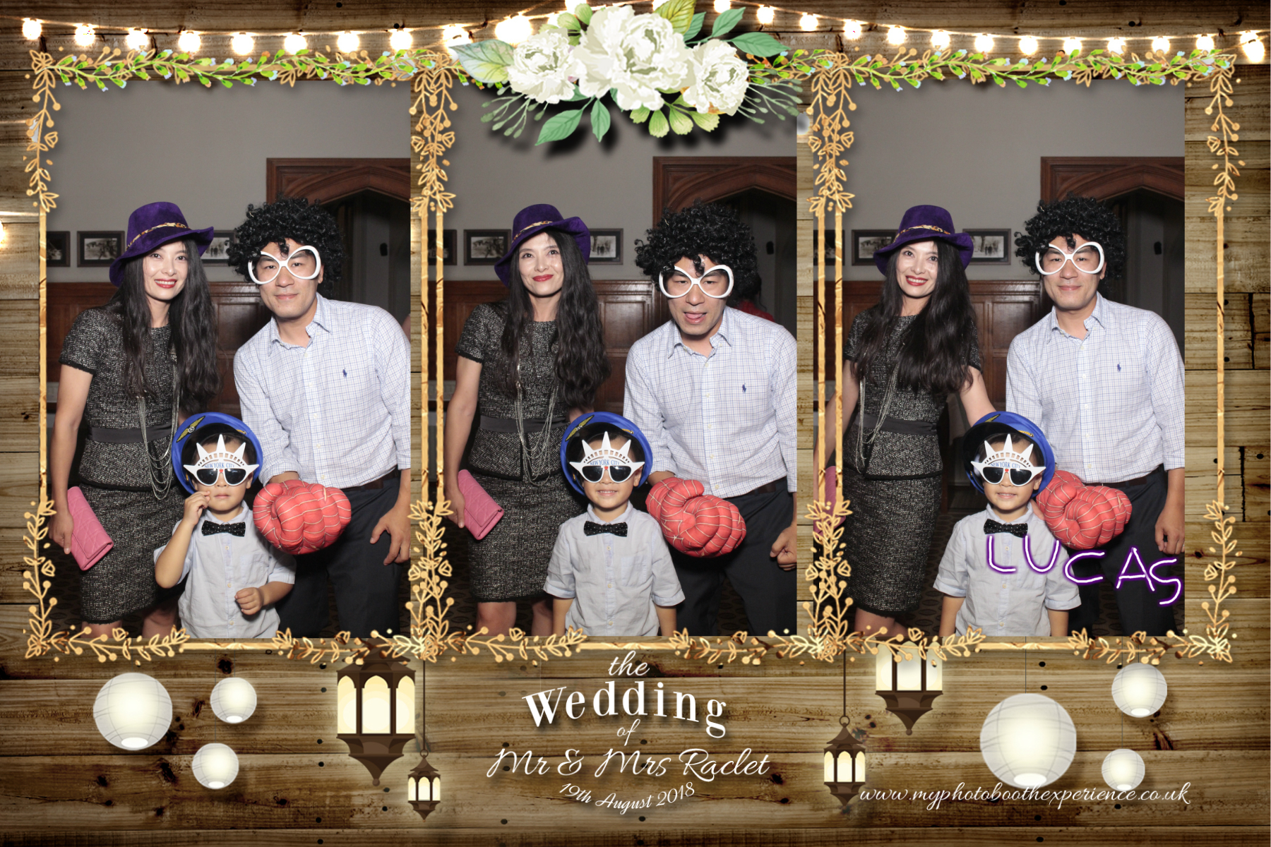 Mr & Mrs Raclet | View more photos from the event at gallery.myphotoboothexperience.co.uk/u/MyPhotoBoothExperienceLtd/Mr-Mrs-Raclet